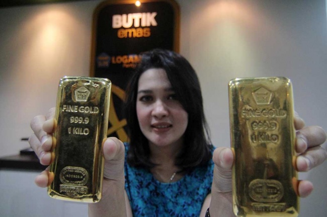 Harga Emas Antam Hari ini Naik Menjadi Rp1.321.000 per gram